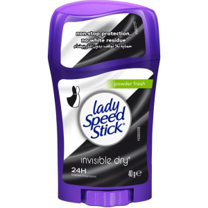LADY SPEED STICK INVISIBLE DRY POWDER FRESH ANTIPERSPIRANT DEODORANT 65 G